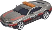 Carrera Pace-auto Chevrolet Camaro Junior 21 X 13 Cm Grijs/oranje