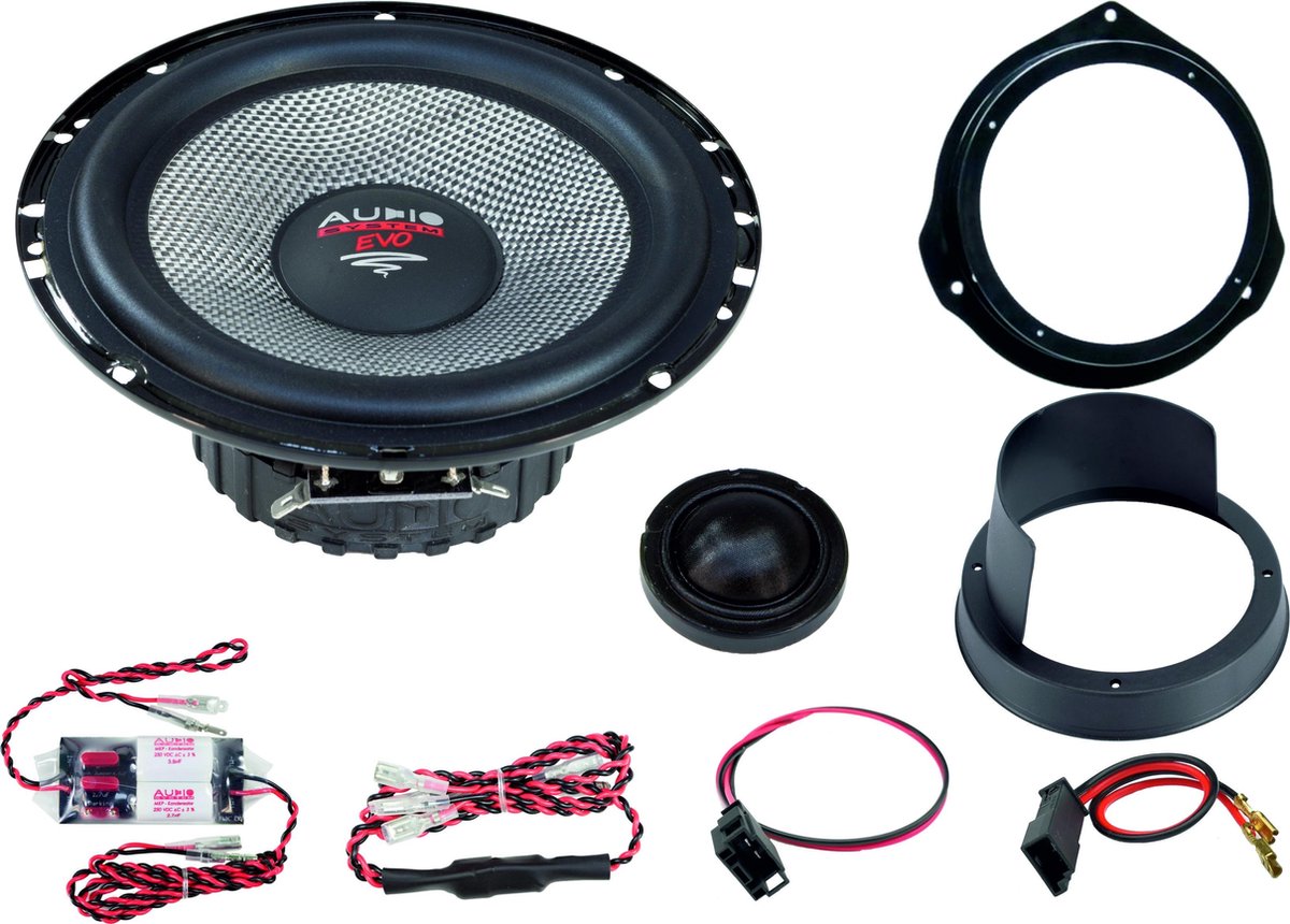 XFIT 165 mm 2-weg MERCEDES X-KLASSE 470 Compo-systeem, Speciaal frontsysteem