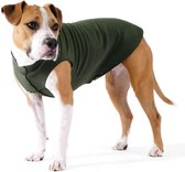 Goldpaw - Stretch Fleece Pullover - Rekbare Hondenjas/Hondentrui - Hunter (donker groen) - Maat 2 (1-5kg)