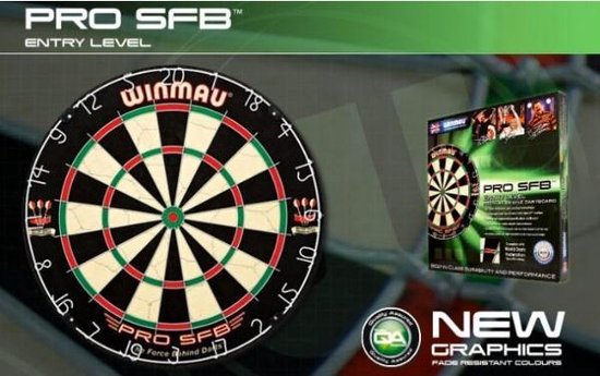 Thumbnail van een extra afbeelding van het spel Winmau Pro SFB incl 2 sets Dartpijlen