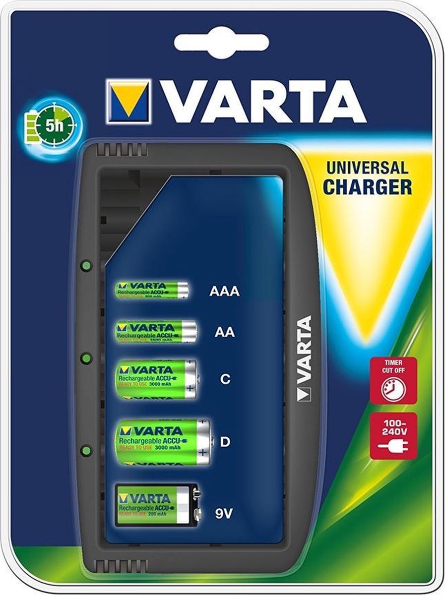 Batterie universelle Varta - Chargeur | bol