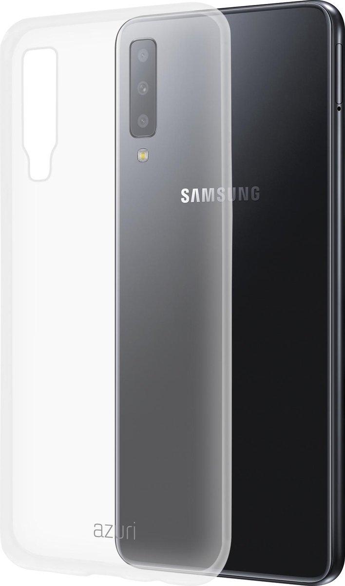 Azuri Samsung A7 (2018) hoesje - Backcover - Transparant