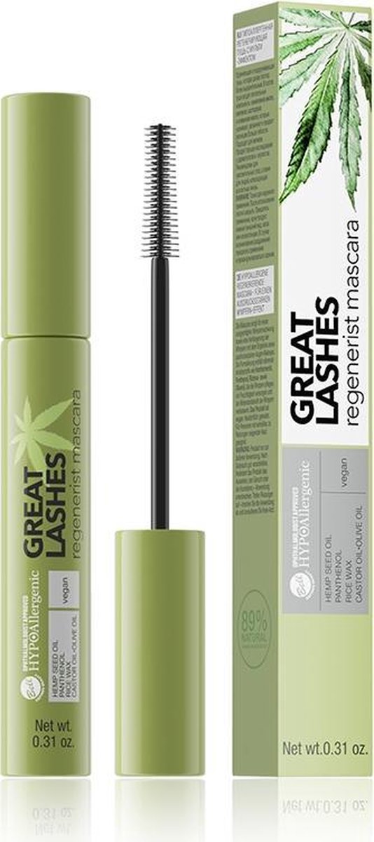 Hypoallergenic – Hypoallergene Hemp Seed Great Lashes Regenerist Mascara