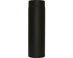 Kachelpijp 500mm Ø150 2mm zwart
