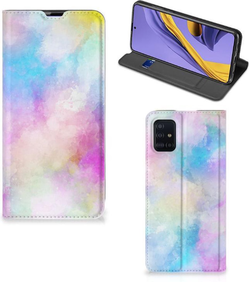 Bookcase Samsung Galaxy A51 Watercolor Light