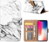 FONU Boekmodel Hoesje Marmerenprint iPhone 11 Pro