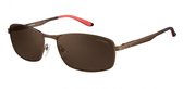 Carrera Eyewear Zonnebril 8012/s Heren Bruin Met Bruine Lens