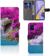Geschikt voor Samsung Galaxy A51 Flip Cover Waterval