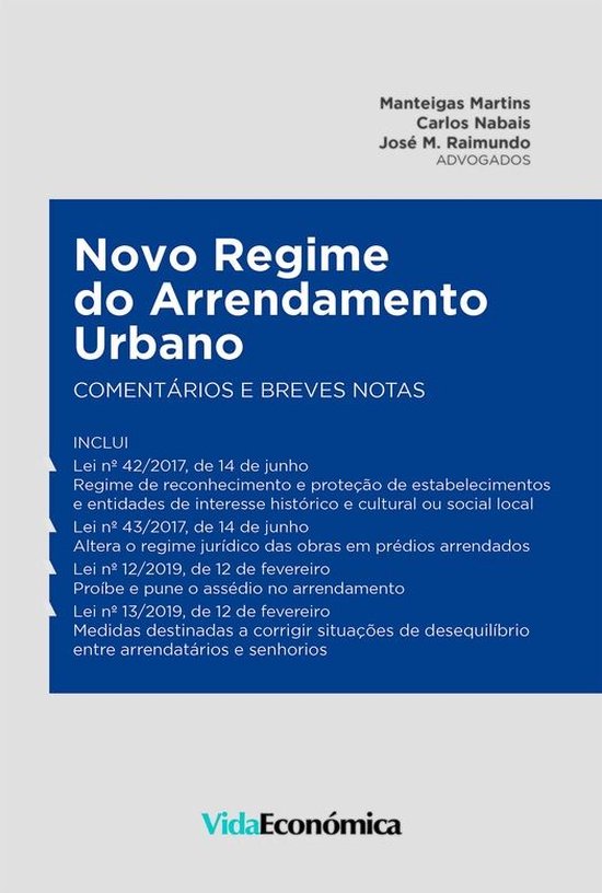 Novo Regime do Arrendamento Urbano - cover