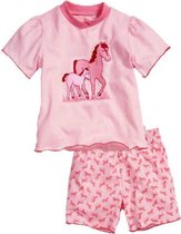 Playshoes shortama roze paarden