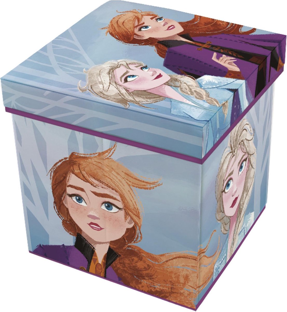 Disney Frozen 2 Opbergbox 22 Liter Polyester/katoen Blauw