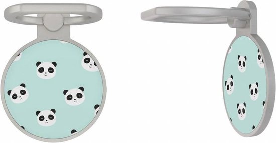 Kinder armband 925 zilver emaille panda - Schitterende Ringen.nl