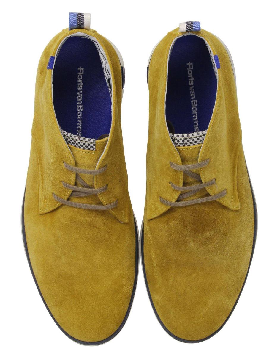 Floris van Bommel Mannen Boots - 10502 - Geel - Maat 42 1/2 Laarzen VrMWB9FW