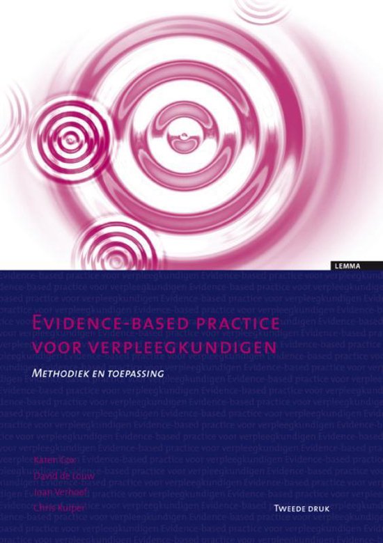Cover van het boek 'Evidence-based practice voor verpleegkundigen / druk 2'