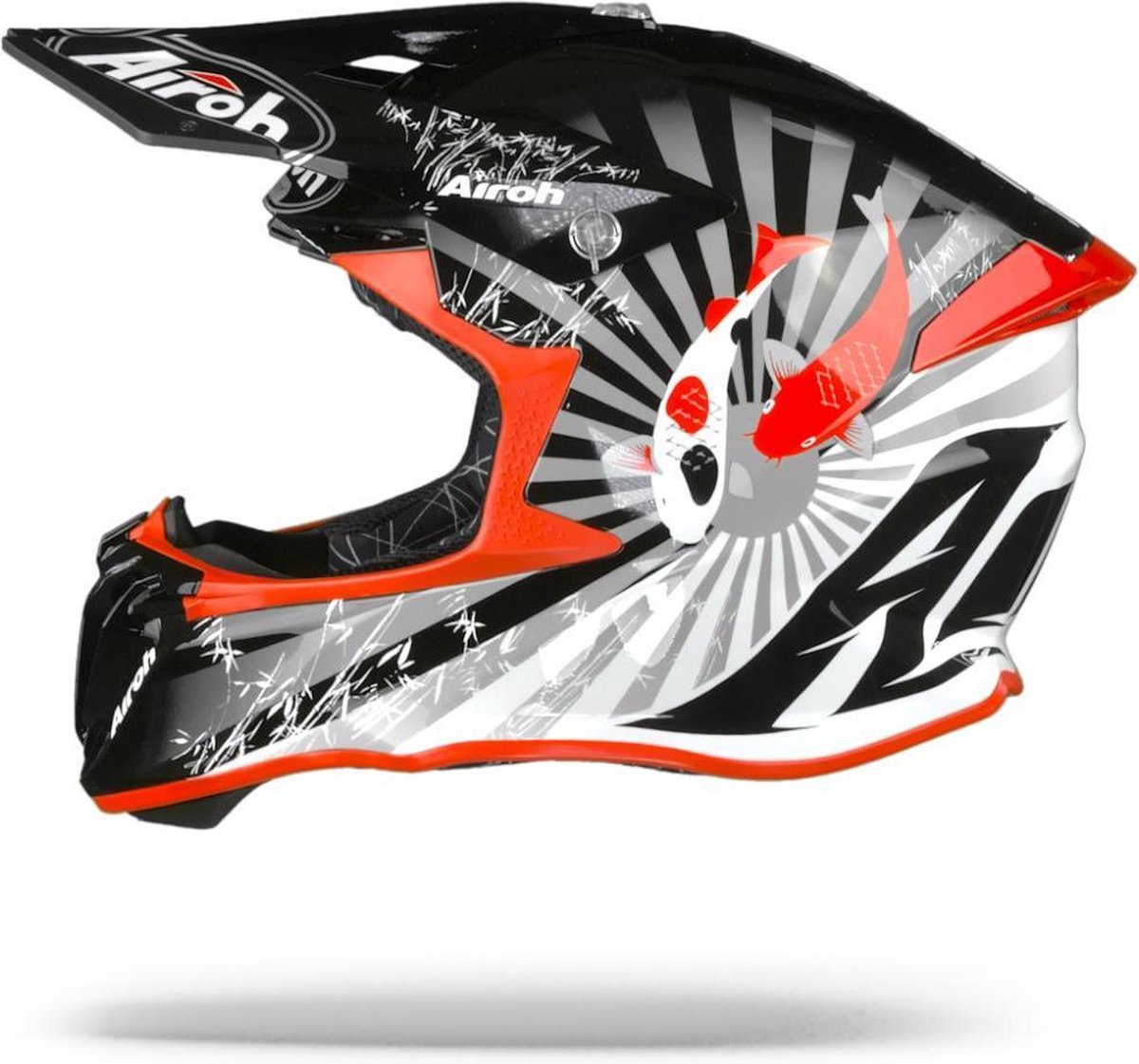 Airoh Twist 2.0 Katana Rood Gloss Crosshelm - Motorhelm - Maat M | bol.com