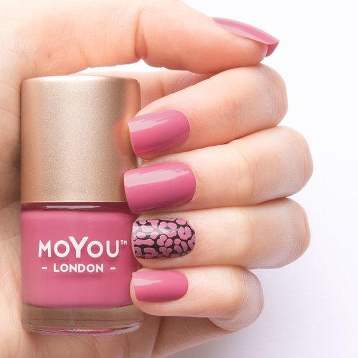 MoYou London Stempel Nagellak - Stamping Nail Polish 9ml. - Sweet Lips
