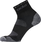 Odlo Socks quarter CERAMICOOL QUARTER ZWART - Maat 36/38