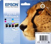 Epson T0715 multipack zwart en kleur