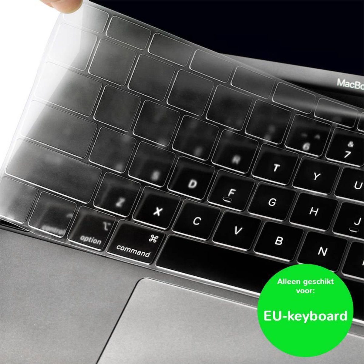 (EU) Keyboard bescherming - Geschikt voor MacBook Air (2018-2019) - Transparant