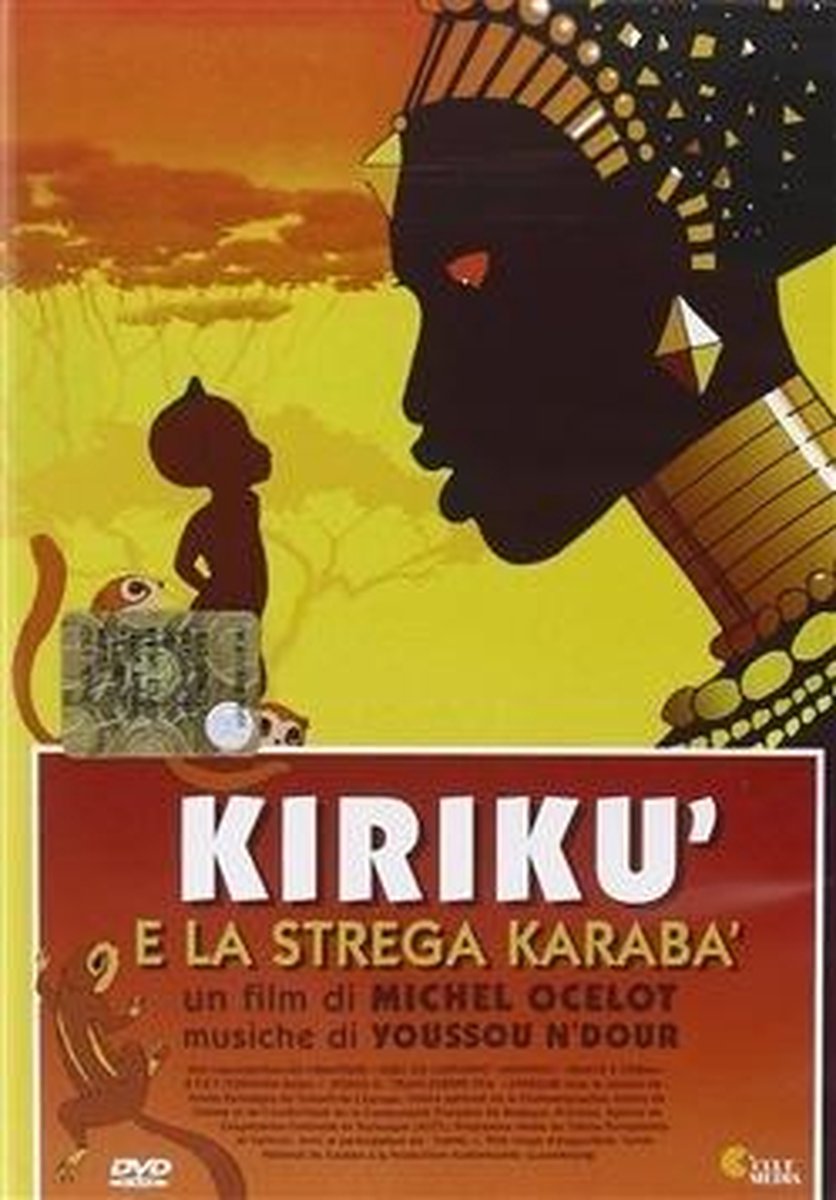 laFeltrinelli Kiriku' e La Strega Karaba' DVD Frans, Italiaans