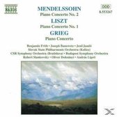 Mendelssohn, Liszt, Grieg: Piano Concertos / Frith, et al