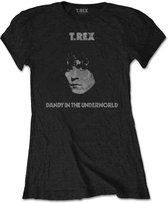 T. Rex Dames Tshirt -M- Dandy Zwart