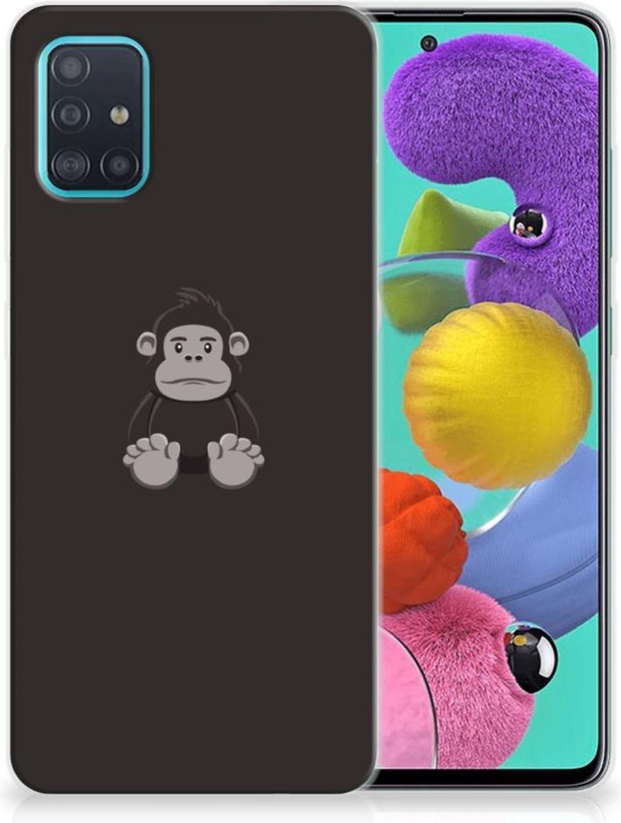Samsung Galaxy A51 Telefoonhoesje met Naam Gorilla