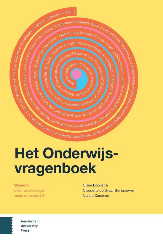Het Onderwijsvragenboek - cover