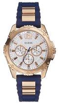 Guess W0325L8 Intrepid 2 - Horloge - 40.5 mm - Blauw