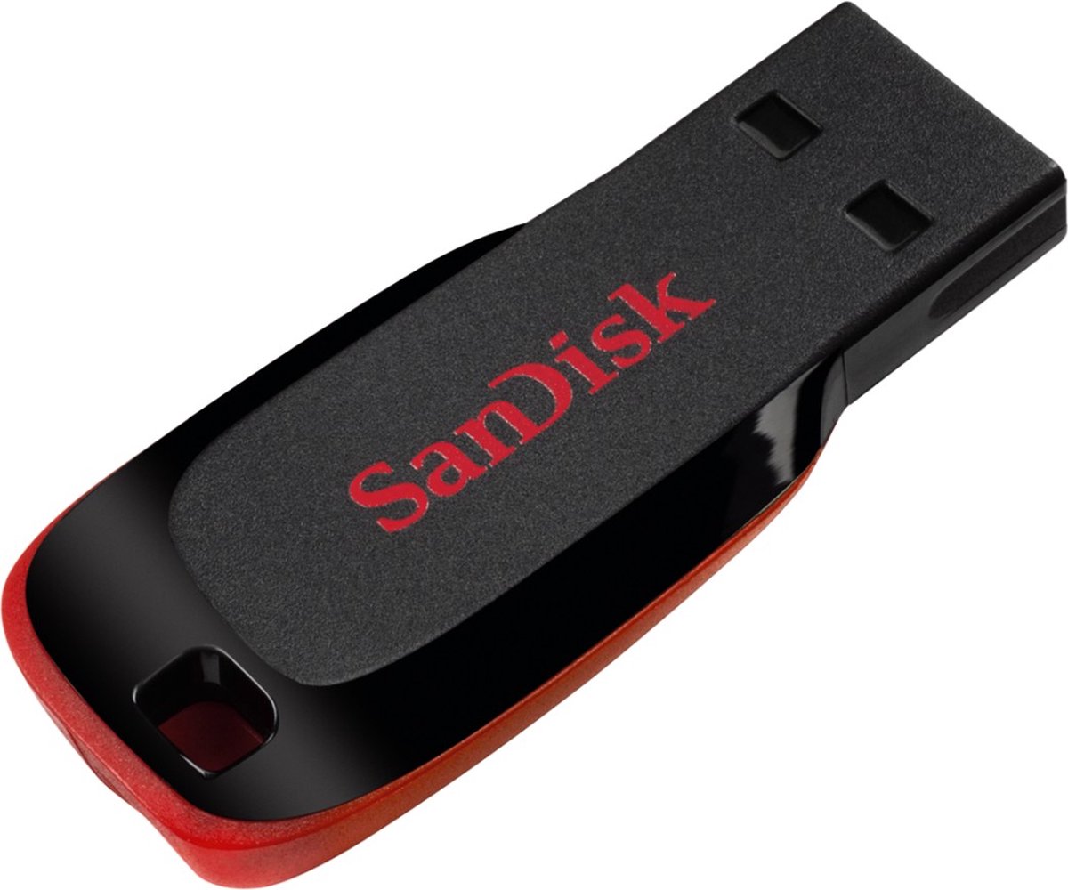 SanDisk Cruzer Blade | 64 GB | USB 2.0 A - USB-stick - SanDisk