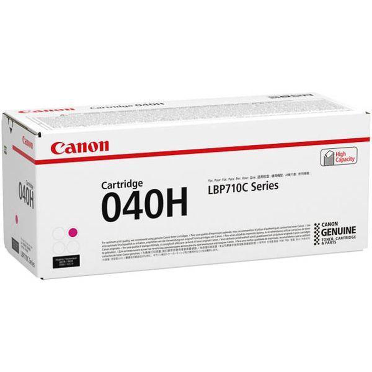 CANON 040HY toner magenta high capacity yield 10.000