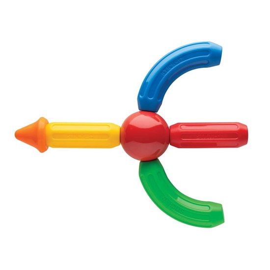 Stick-O Basic Set - Magnetisch Bouwspeelgoed - 20-delig - Montessori Speelgoed - vanaf 18 maanden