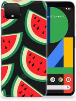 Google Pixel 4 XL Siliconen Case Watermelons