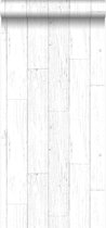 Origin Wallcoverings behangpapier sloophout planken ivoor wit - 347551 - 53 cm x 10,05 m