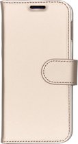 Accezz Wallet Softcase Booktype Samsung Galaxy S10e hoesje - Goud