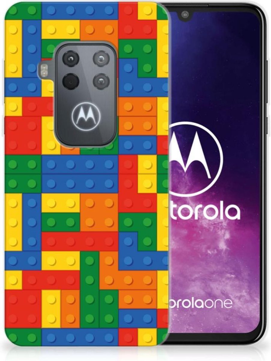 Motorola One Zoom TPU bumper Blokken