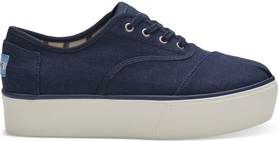 Toms Cordones Boardwalk Dames Sneakers - Navy - Maat 37