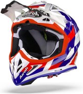 Airoh Aviator Ace Trick Blue Gloss Motocross Crosshelm - Motorhelm - Maat M