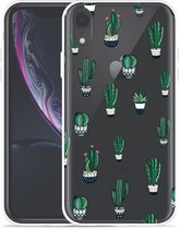 Geschikt voor Apple iPhone Xr Hoesje Cactus - Designed by Cazy