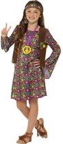 SMIFFY'S - Flower Power hippie outfit voor meisjes - 128/140 (7-9 jaar)