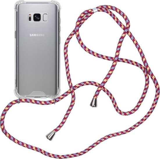 iMoshion Backcover met koord Samsung Galaxy S8 hoesje - Paars | bol.com