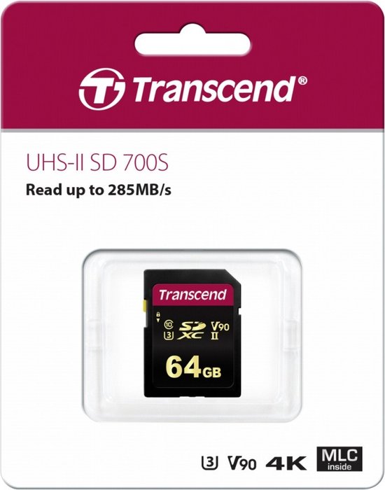 4. Transcend SDXC UHS-II U3