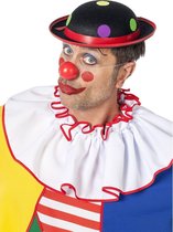 Bolhoed clown met noppen zwart