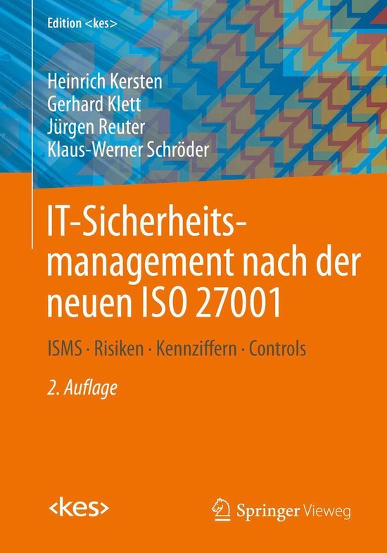 Edition - IT-Sicherheitsmanagement nach der neuen ISO 27001 - cover