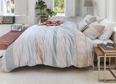 Rivièra Maison Soft Tiles - Dekbedovertrek - Tweepersoons - 200x200/220 cm + 2 kussenslopen 60x70 cm - Soft Pink