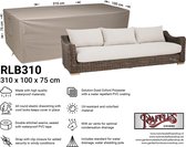 Hoes voor loungebank 310 x 100 H: 75 cm - Loungebankhoes - RLB310straight