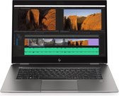 HP ZBook Studio G5 Mobiel werkstation Zilver 39,6 cm (15.6") 1920 x 1080 Pixels Intel® 9de generatie Core™ i7 16 GB DDR4-SDRAM 512 GB SSD NVIDIA Quadro T2000 Wi-Fi 5 (802.11ac) Windows 10 Pro