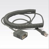 Zebra RS232 Cable Signaalkabel 3.6 m Grey