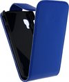 Xccess Leather Flip Case LG Optimus L5 II Dual Blue