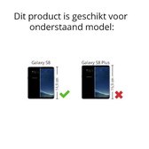 Itskins Zwart Spina Case Samsung Galaxy S8
